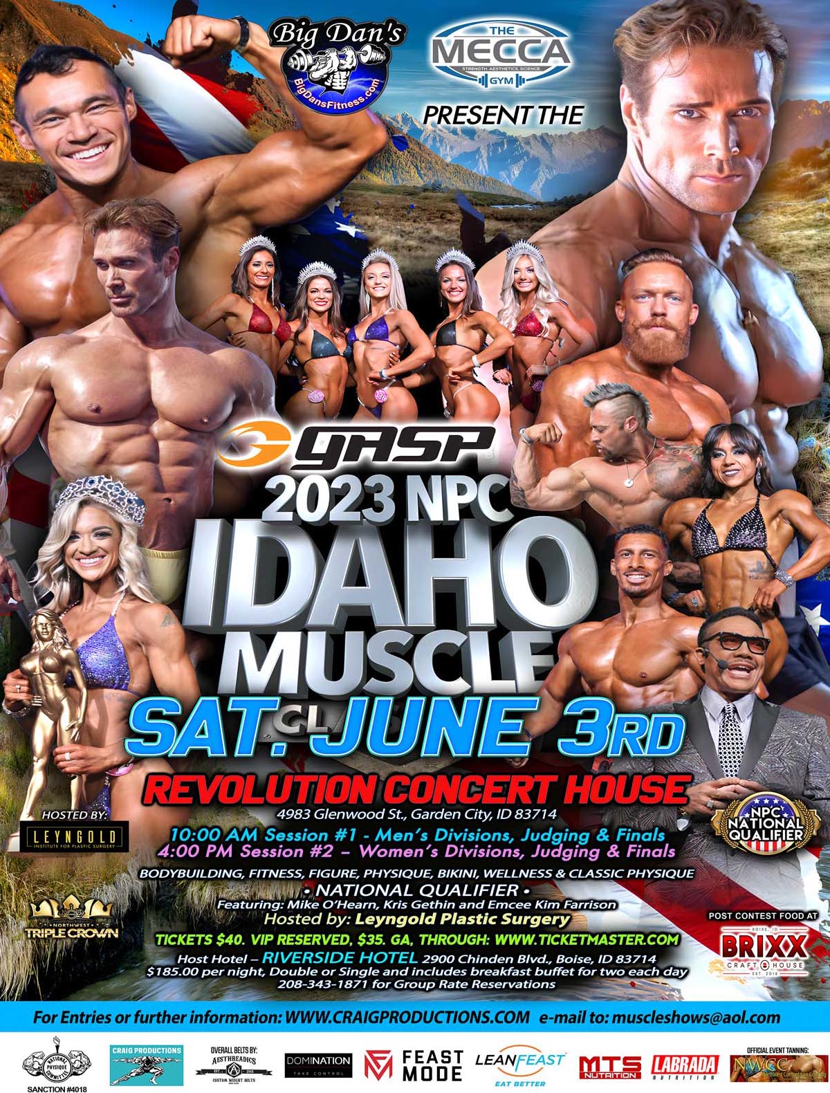 2023 NPC Idaho Muscle Classic