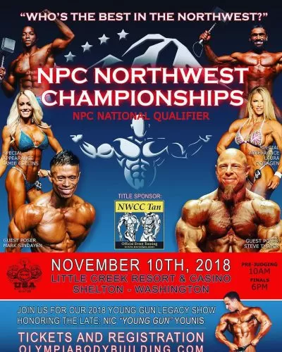 2018 Northwest Championships Poster