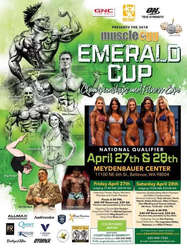 2018 NPC MuscleEgg Emerald Cup